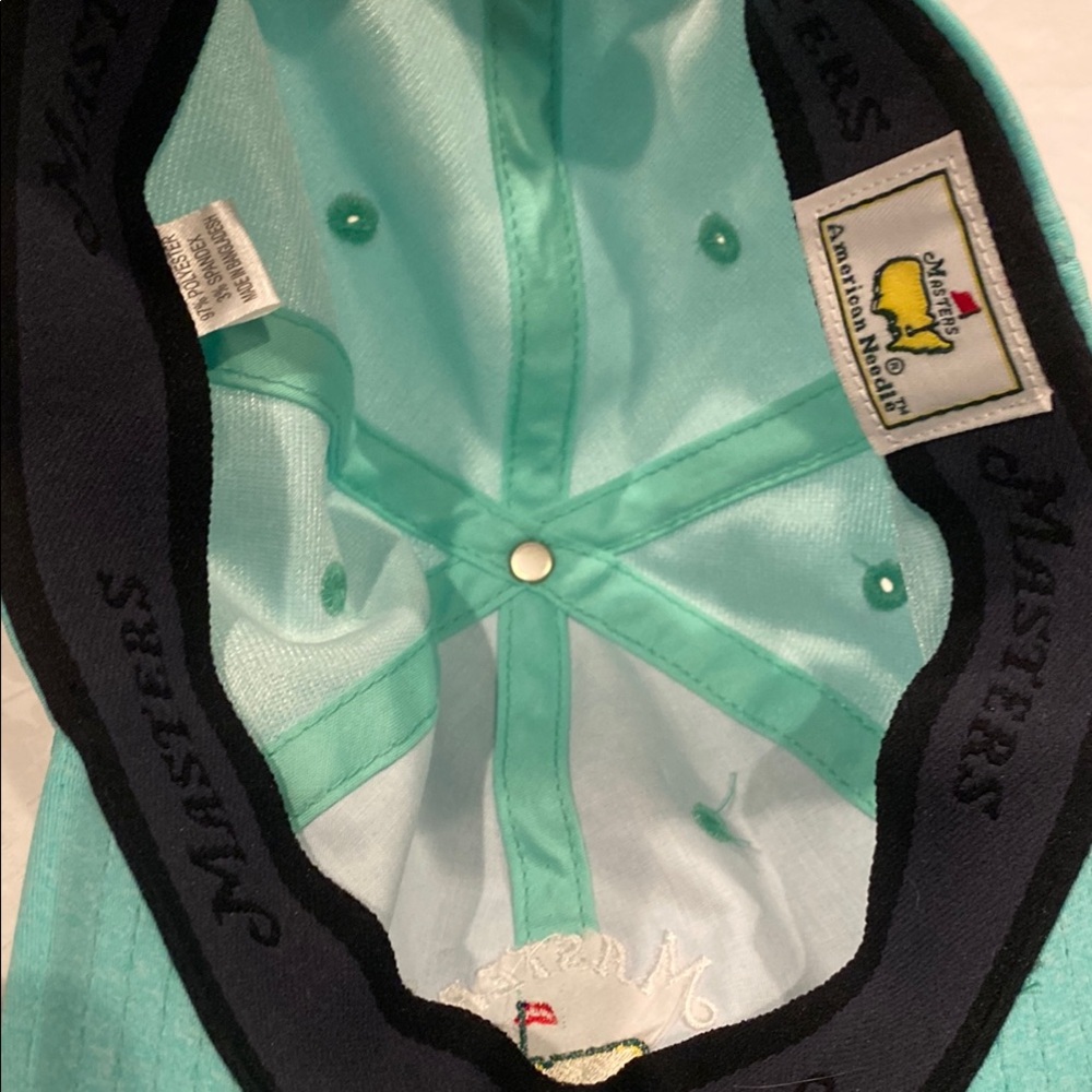 Masters Teal Cap - Picture 5 of 6